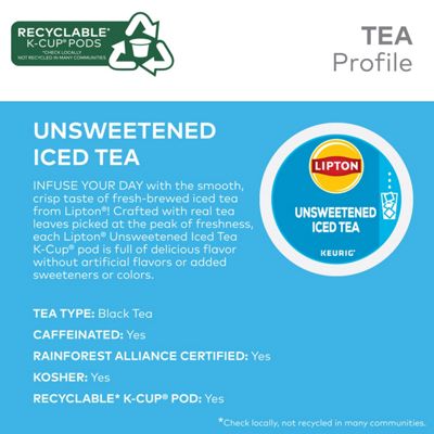 Keurig Tea and Beverages Classic Unsweetened Iced Tea - Image 5
