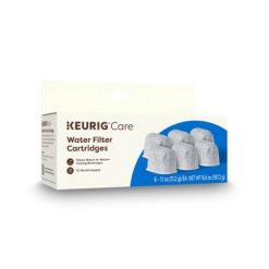 Keurig 6 Pack K-Cup Pods Water Filter Cartridge Refills