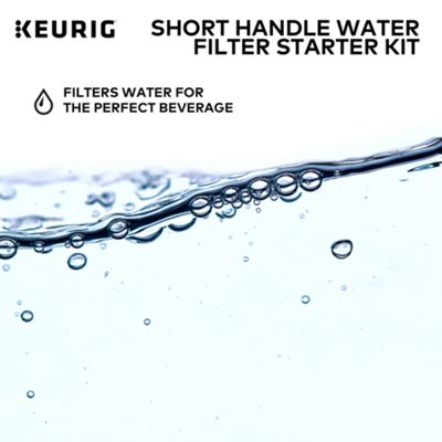 Keurig Single Serve Coffee Maker Accessories Short Handle Water Filter Starter Kit - Image 4