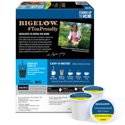 Keurig Tea and Beverages Black Tea with Lemon Unsweetened Iced Tea - Image 5