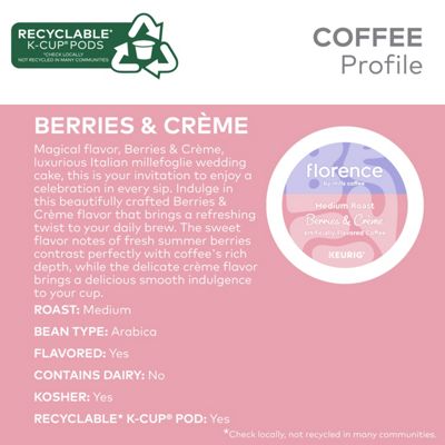 Keurig K-Cup Coffee Pods Berries and Creme Coffee - Image 12