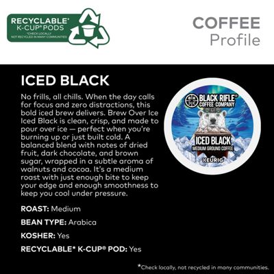 Keurig K-Cup Coffee Pods Iced Classic Black Coffee - Image 2