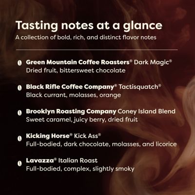 Keurig K-Cup Coffee Pods Dark Edition Dark Roast K-Cup Pod Collection Variety Pack - Image 5
