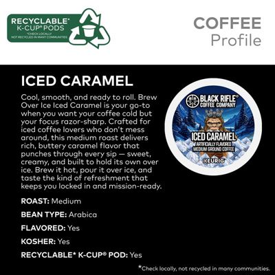 Keurig K-Cup Coffee Pods Iced Caramel Coffee - Image 4