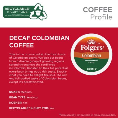 Keurig K-Cup Coffee Pods Colombian Decaffeinated Coffee - Image 4