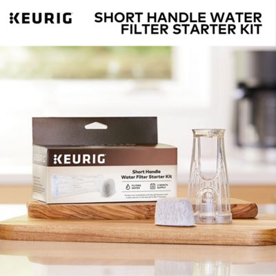 Keurig Single Serve Coffee Maker Accessories Short Handle Water Filter Starter Kit - Image 6