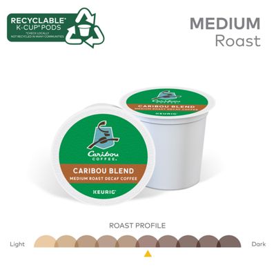Keurig K-Cup Coffee Pods Caribou Blend Decaf Coffee - Image 5