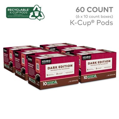 Keurig K-Cup Coffee Pods Dark Edition Dark Roast K-Cup Pod Collection Variety Pack - Image 2